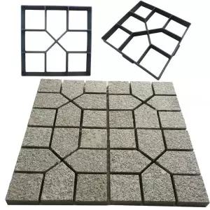 바닥블럭 콘크리트 벽돌 문양 포장 바닥