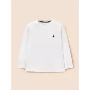 [BEANPOLE KIDS] [Essential] 수피마 베이직 긴소매 티셔츠  아이보리 (BI6141UE20)