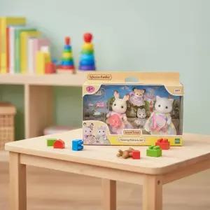 실바니안 패밀리 플라워 프린세스 세트 인형놀이 드레스 동물 인형 피규어 미니어처 장난감