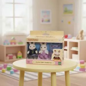 실바니안 패밀리 크루즈선장 부부 인형 피규어 장난감 캐릭터 토끼 동물 역할놀이 소품 장식