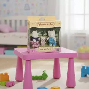 실바니안 패밀리 북극곰 가족 미니어처 인형 피규어 장난감 역할놀이 캐릭터 동물 인형놀이