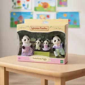 실바니안 패밀리 푸키 판다 가족 팬더 동물 인형 장난감 미니어처 피규어 소꿉놀이 소품