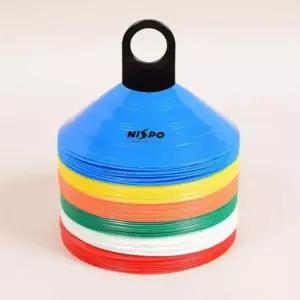 축구 훈련 라운드 마커 원형 표시 접시콘