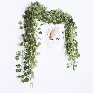 가랜드인조덩굴 천장 가랜드 내츄럴한 편한관리 생화같은넝쿨 10줄 240cm