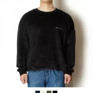 커플시밀러룩 양털맨투맨