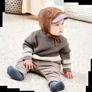 아기보넷 아기 겨울기모 니트 베네보넷 요정모자 돌선물 MA0942