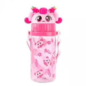 캐릭터 빨대 고리 보틀 물병 음료 휴대용 스트랩