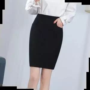 정장치마 H라인 오피스룩 정장스커트 뒷트임 면접 올
