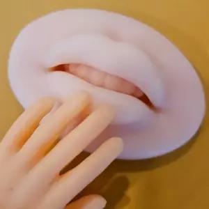 립 연습용 5D 재료 반영구 고무판 실리콘 립 인기 입술 신상