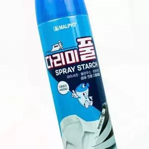 다리미풀 스프레이 옷감보호 다림질보조 셔츠 칼주름 관리 480ml