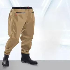 바지화 장화복 바지 방수 방한복 일체형 모내기