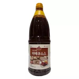 대상 쉐프원 스모크향 바베큐소스 1.9kg x1개