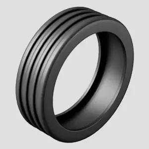 보호대 캐리어 실리콘 바퀴 커버 소음방지 스크래치