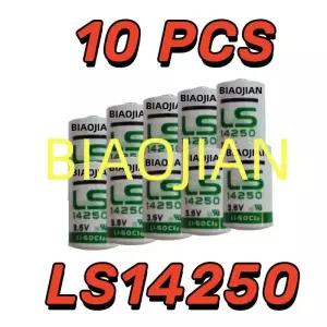 10PCS LS14250 14250 3.6V 1200mAh Lithium Battery For Machine Tool Water Gas Meter Touch Screen Dry P