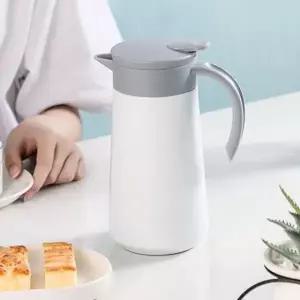 이중 보온 진공 보틀 주전자 화이트 디자인 컵 보온용 주전