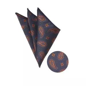 행커치프 실크 페이즐리 정장행커치프