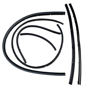 후드 씰 교체 고무 6pcs 전면 Montero 용 부식 방지 비 변형