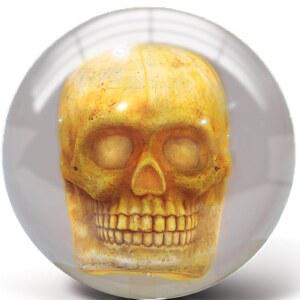 피라미드 클리어 스컬 볼링공