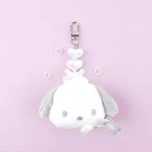 ( )포차코 실버비즈 얼굴 가방고리 5cm