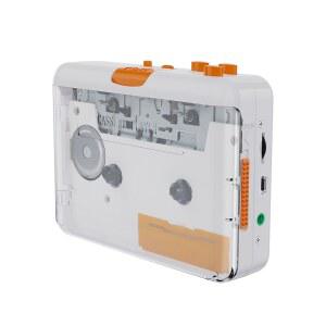 카세트 카팩 테이프 플레이어 컴퓨터와 CD 변환기 호환 휴대용 USB MP3 노트북 가능 개인용 녹음기