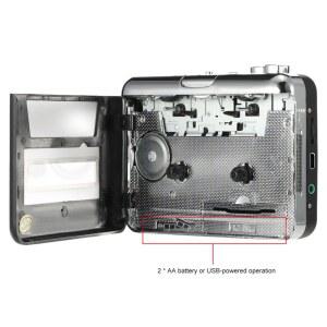 카세트 카팩 테이프 이어폰 USB 컴퓨터에 MP3 HIFI TAPE 음악 메가 음질 TO 베이스 오디오 변환기 플레이어 캡처 포함