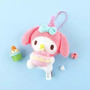 ( )마이멜로디 생일케이크 가방고리 8cm