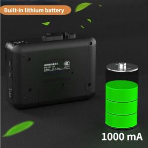 카세트 카팩 테이프 휴대용 워크맨 레코더 플레이어 레트로 TF 스테레오 카드