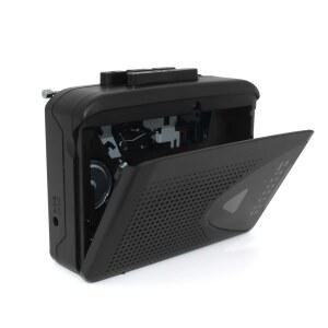 카세트 카팩 테이프 휴대용 워크맨 플레이어 AM 라디오 개인 포함 5MM 이어폰 FM