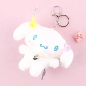 ( )시나모롤 하트 진주목걸이 가방고리 13cm