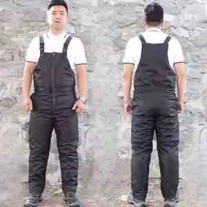 멜빵방한복 겨울 우주복 방수 점프수트 일체형 멀티 시즌 텍티컬 패딩