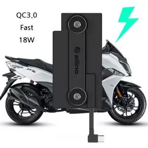 알리노 오토바이 배달대행 C타입 고속 자석 충전패드 사용시 고속충전이 가능합니다 젠더 딱판 찍판