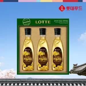 롯데푸드 오일 컬렉션 카놀라유 1호 식용유 선물세트