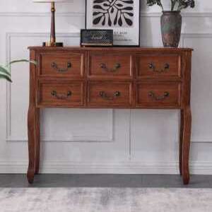 현관콘솔 서랍장 장식장 엔틱 거실 복고풍 콘솔장