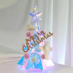 [텐바이텐]크리스마스 오로라 미니 트리 대 오너먼트 풀세트