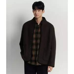 매장정품 빈폴 BEANPOLE MEN 플리스 버튼업 카디건 브라운 BC5941C33D 227424