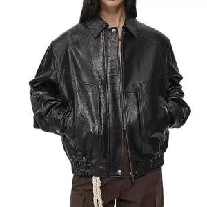 여성 양가죽자켓 가을 A 리얼 램스킨 레트로