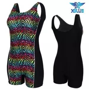 XBLUE 여자 아쿠아로빅 1부 반전신 수영복 N154822