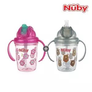 트라이탄 티티 2단계(추 빨대컵+빨대컵)