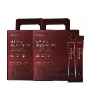 [NS홈쇼핑][eTV] 하루 한포 홍삼정스틱 100포 2세트 (선물세트)[35673192]