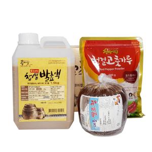 콩마실 100% 국산재료 현미찹쌀 고추장 만들기 세트