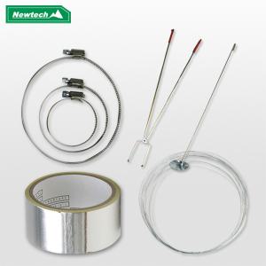 난로부속품 연탄집게 고정밴드 철사 국자 은박테이프