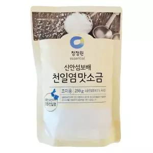 청정원 신안섬보배 천일염 맛소금 250g