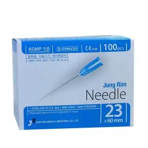 정림 일회용주사바늘 23Gx60mm 롱니들 100개입