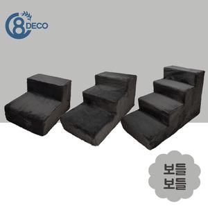 8 DECO 강아지계단 2단3단4단 차콜다크