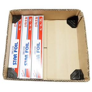 다몬드 각관대 약240개 완충재 택배박스 파손방지 모서리 보호대 패드 뽁뽁이 패드 에어캡 탭