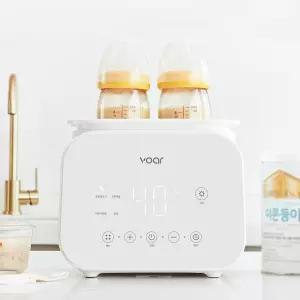 보아르 아가맘마 보틀워머 이유식 분유 모유 중탕기 해동 젖병살균기능 분리 간편세척