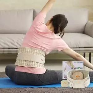 GC 녹십자MS 디스크잭 W 라인 공기 주입식 슬림 요추 허리 보호 보호대 견인 견인기 밴드 복대 벨트 세트