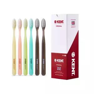 켄트칫솔 오리지널 부드러운 초극세모 6입, 1개