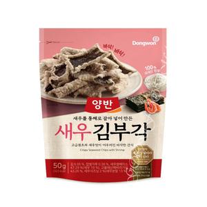 동원 양반 새우 김부각 50g (16봉) 무료