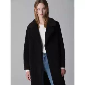 [하프클럽/리스트]LUX 컬러포인트 리버시블 부클 코트 (택가격 598000원)